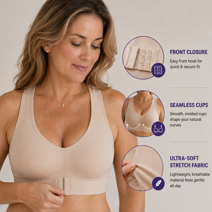 Natural Lift All-Day Support in 10 Seconds With the PostureLift Bra